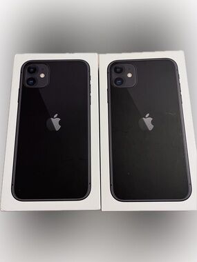 Lot 2 Apple iPhone 11 EMPTY boxes